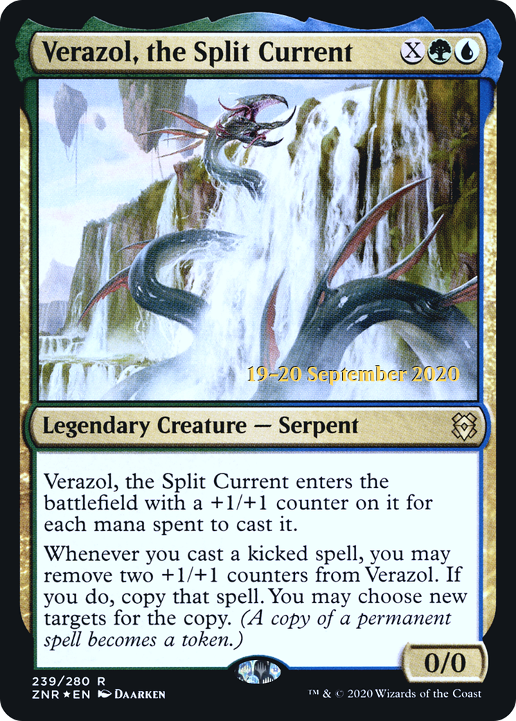 Verazol, the Split Current - Prerelease Promo [PZNR-239s]