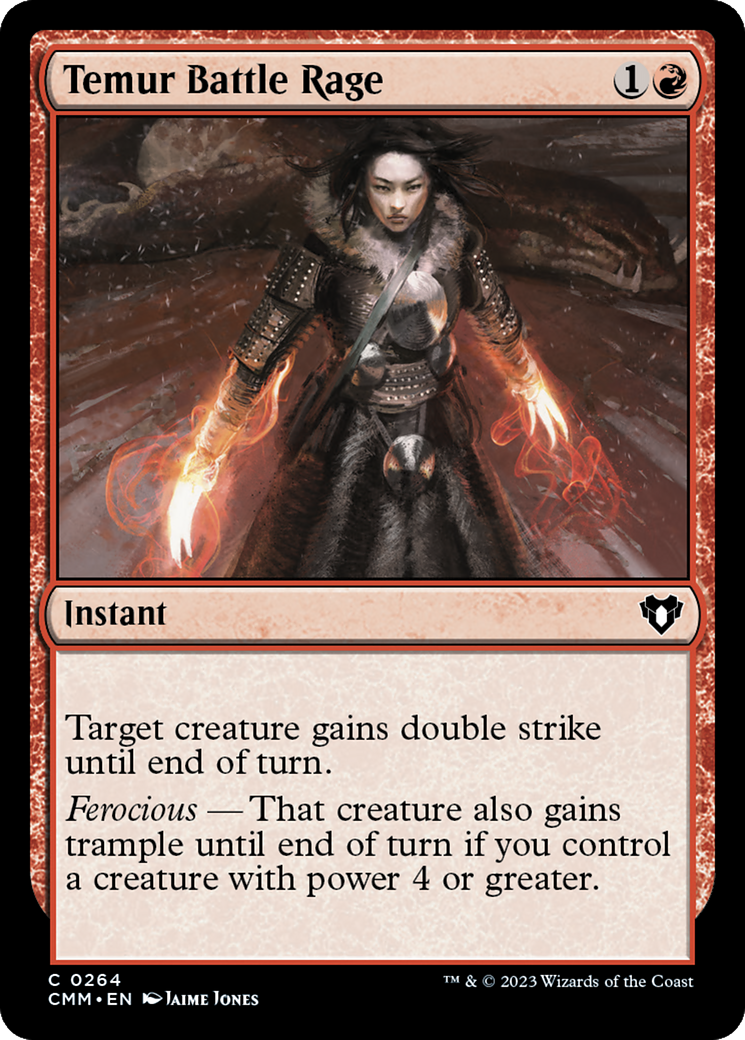 Temur Battle Rage [CMM-264]