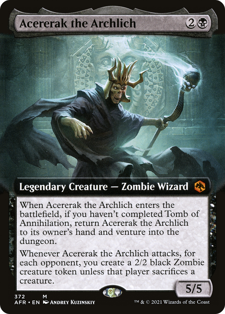 Acererak the Archlich - Extended Art [AFR-372]