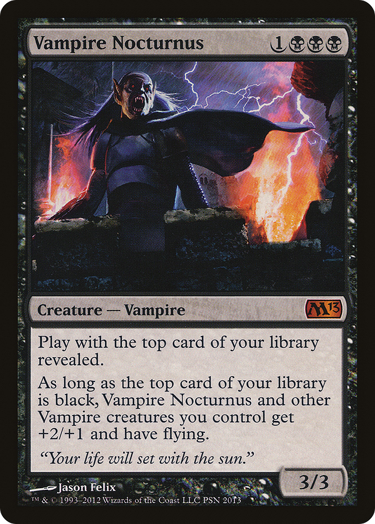 Vampire Nocturnus - Promo [PDP13-3]