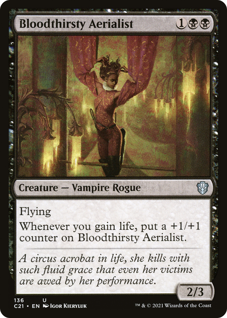 Bloodthirsty Aerialist [C21-136]