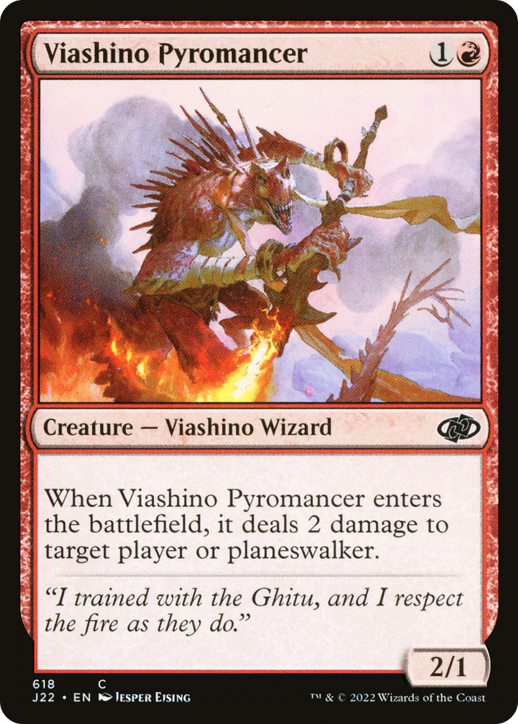 Viashino Pyromancer [J22-618]