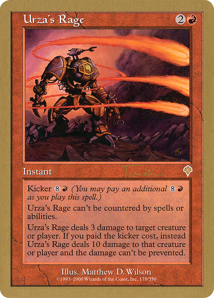 Urza's Rage [WC01-jt178]