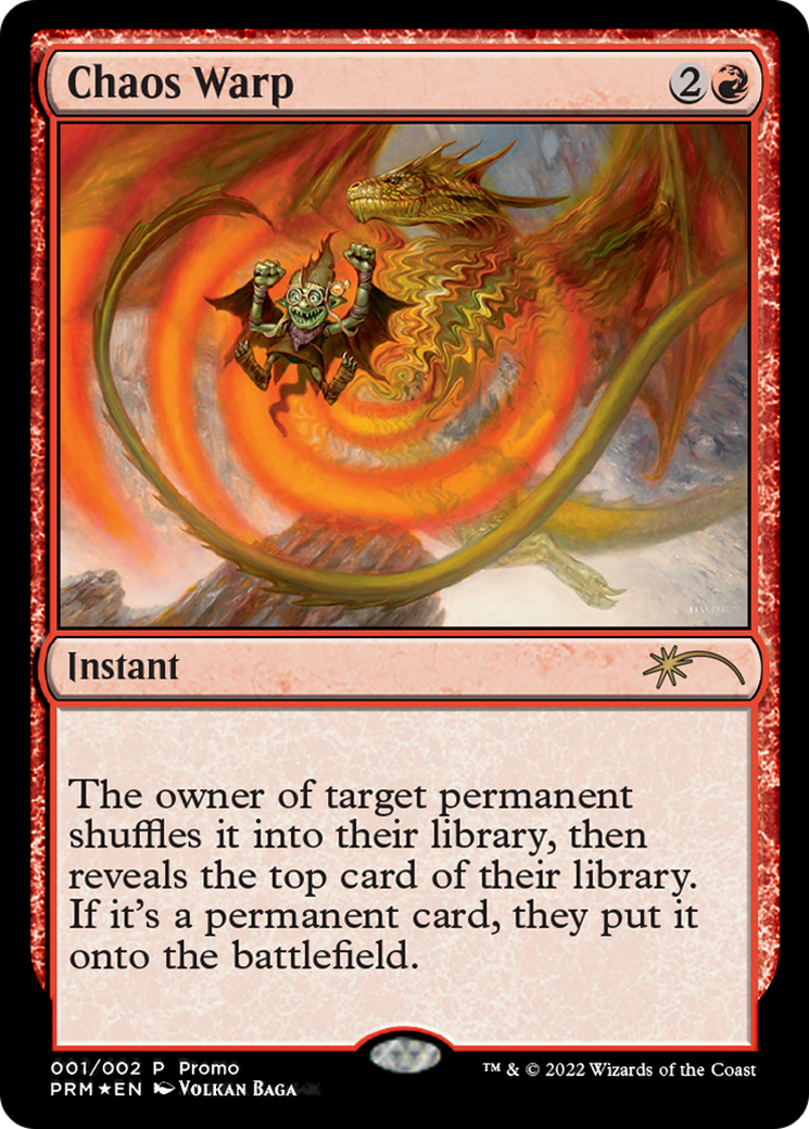 Chaos Warp - Promo [PW24-7]