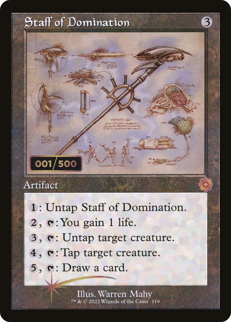 Staff of Domination - Serialized [BRR-119z]
