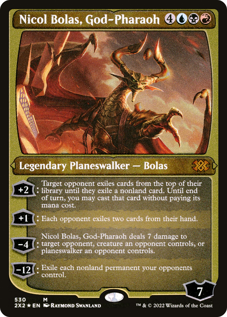 Nicol Bolas, God-Pharaoh [2X2-530]