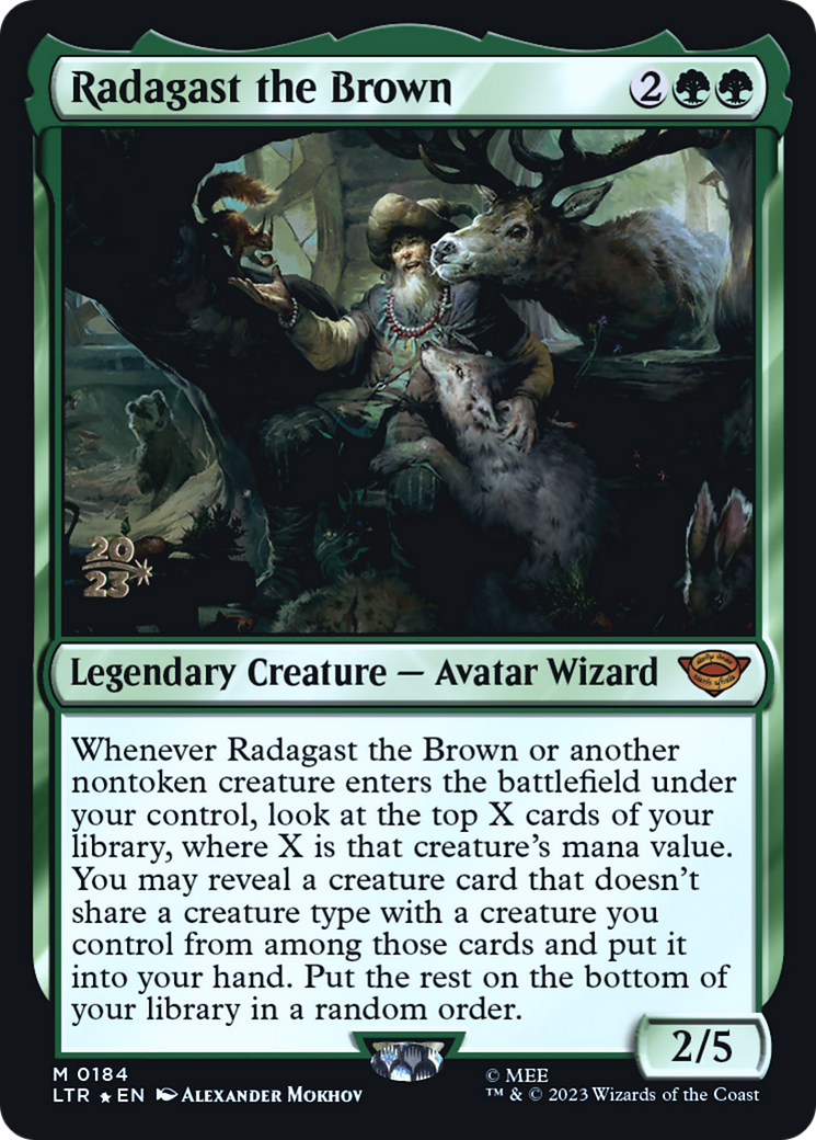 Radagast the Brown - Prerelease Promo [PLTR-184s]