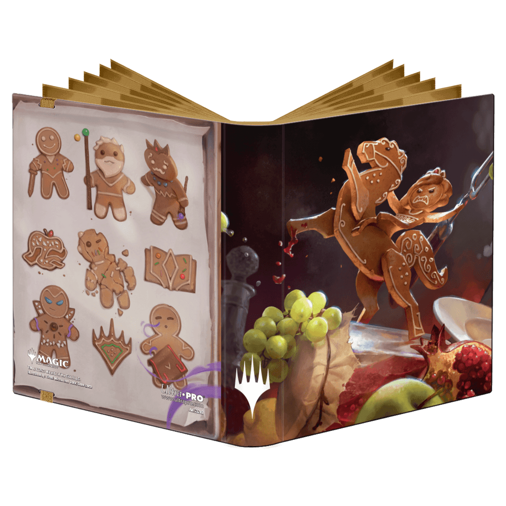 Wilds of Eldraine Syr Ginger, the Meal Ender Cookie Tray 4-Pocket PRO-Binder for Magic: The Gathering