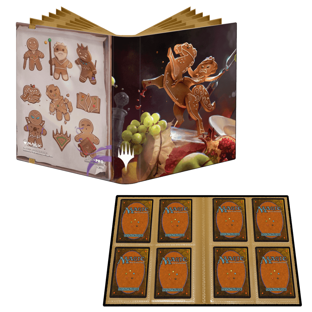 Wilds of Eldraine Syr Ginger, the Meal Ender Cookie Tray 4-Pocket PRO-Binder for Magic: The Gathering