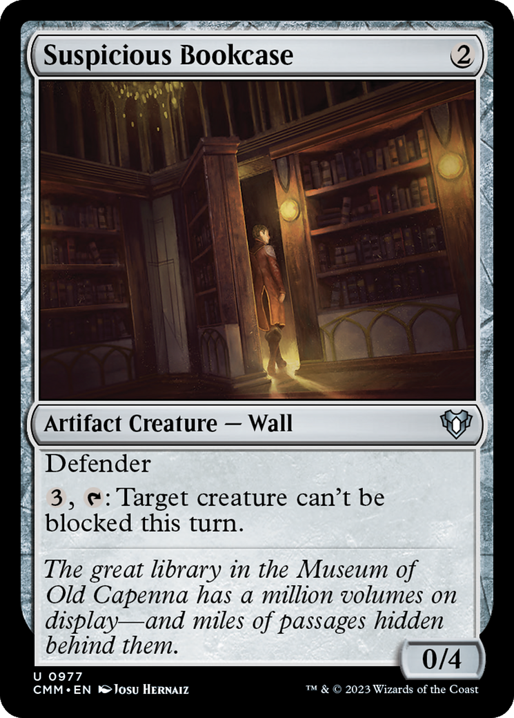 Suspicious Bookcase [CMM-977]