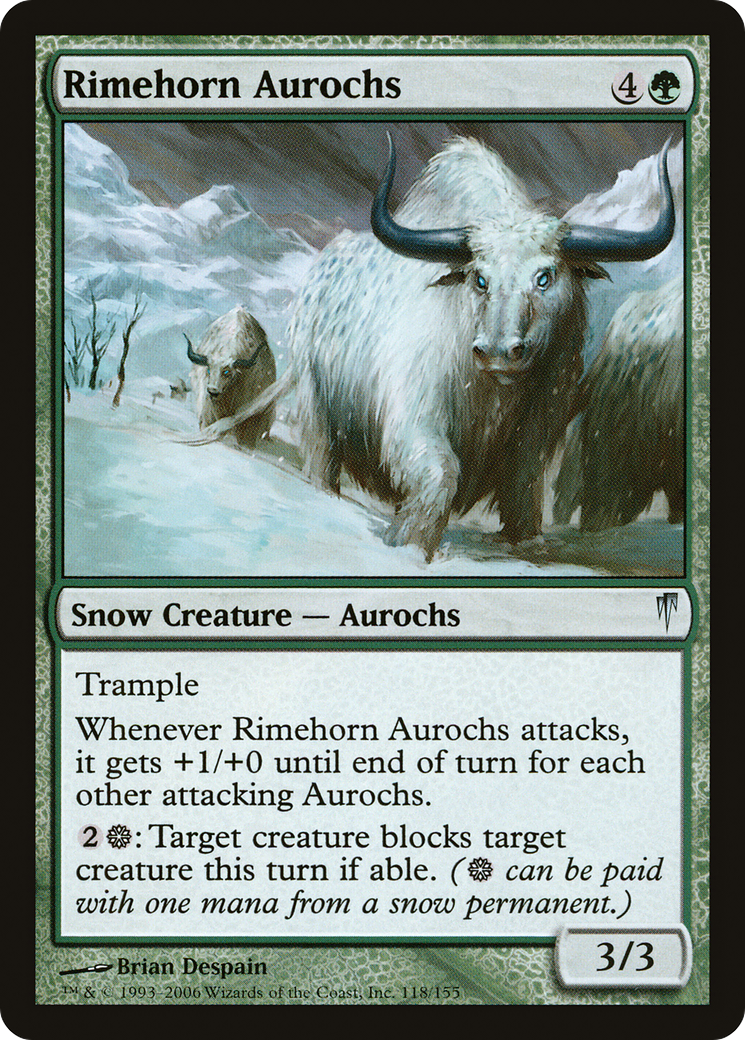 Rimehorn Aurochs [CSP-118]