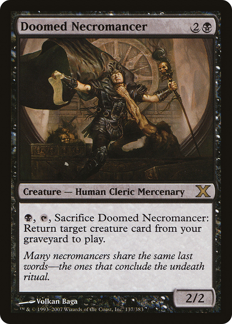 Doomed Necromancer [10E-137]