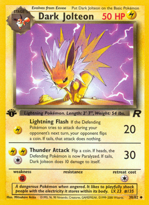 Dark Jolteon [BASE5-38]