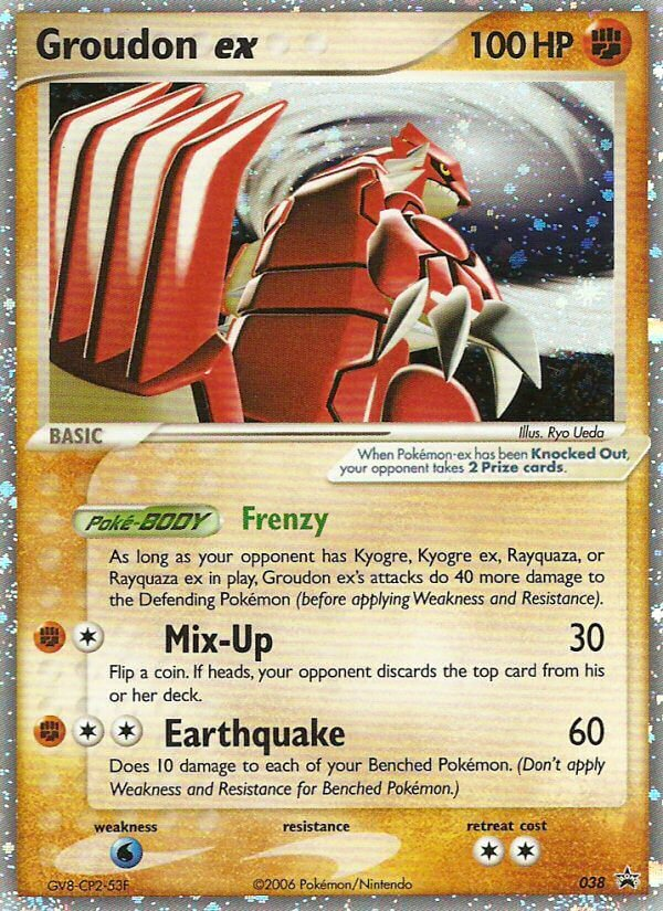 Groudon ex [NP-38]