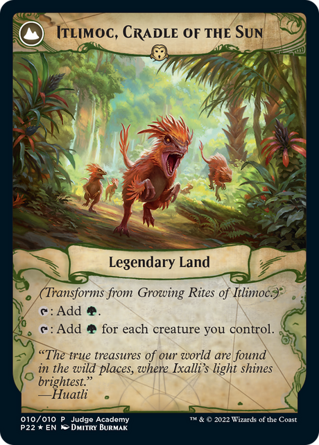 Growing Rites of Itlimoc // Itlimoc, Cradle of the Sun - Promo [P22-10]