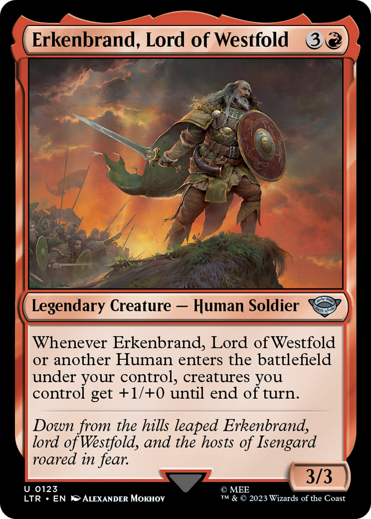 Erkenbrand, Lord of Westfold [LTR-123]
