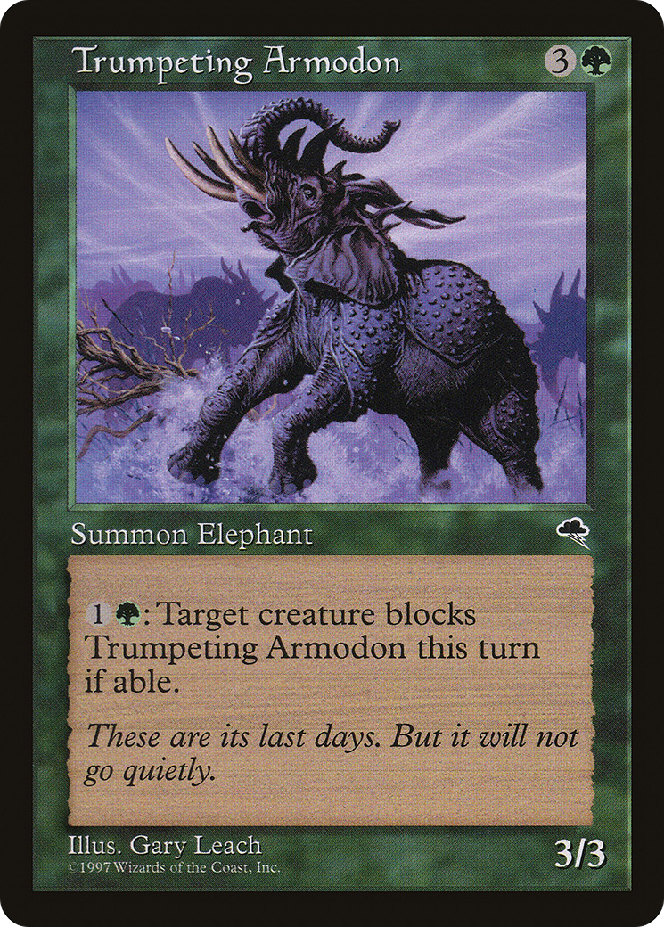 Trumpeting Armodon [TMP-262]
