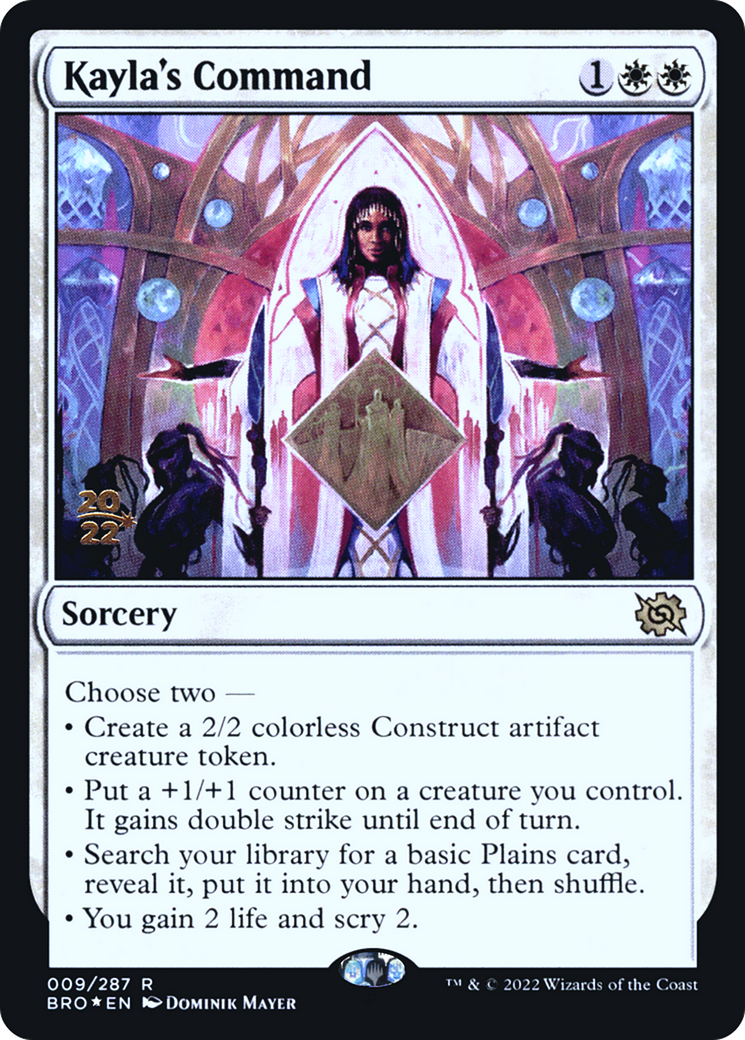 Kayla's Command - Prerelease Promo [PBRO-9s]