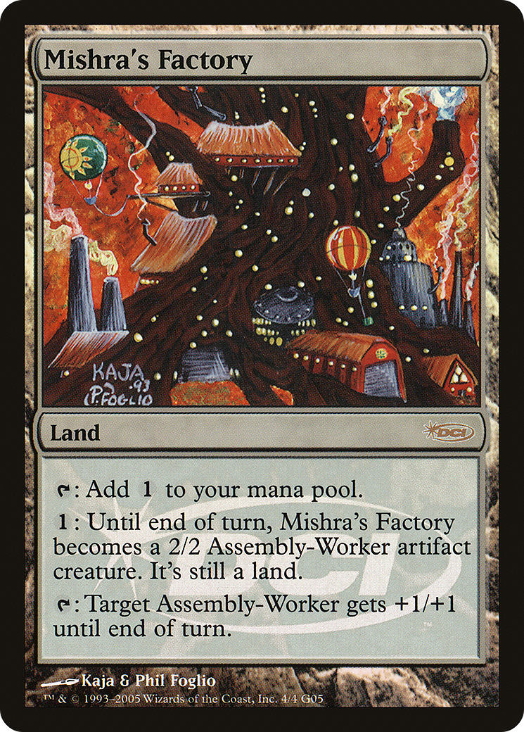 Mishra's Factory - Promo [G05-4]
