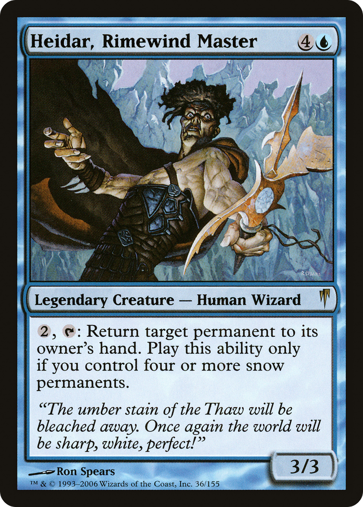 Heidar, Rimewind Master [CSP-36]