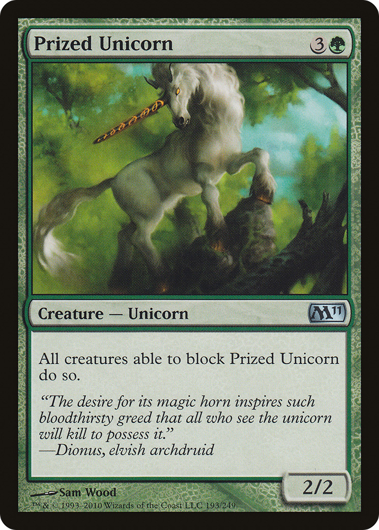 Prized Unicorn [M11-193]