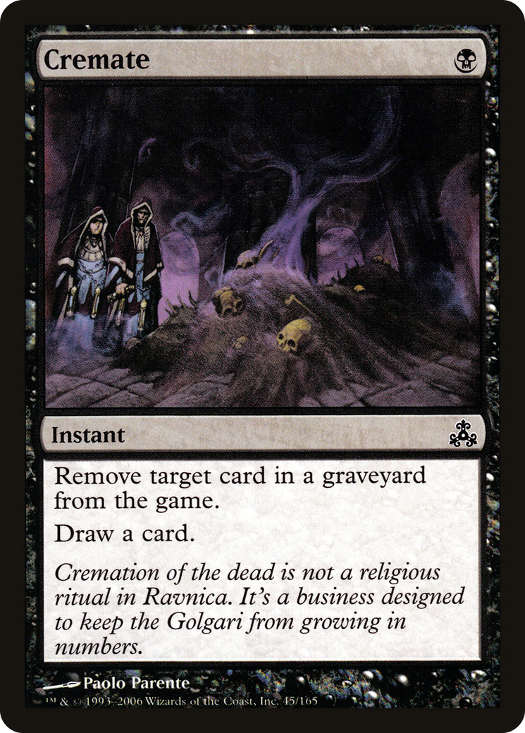 Cremate [GPT-45]