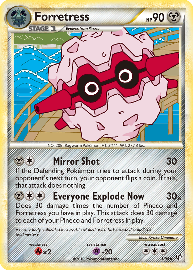 Forretress [HGSS3-3]
