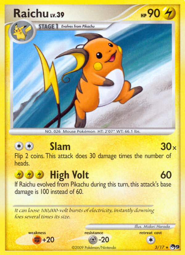 Raichu [POP9-3]