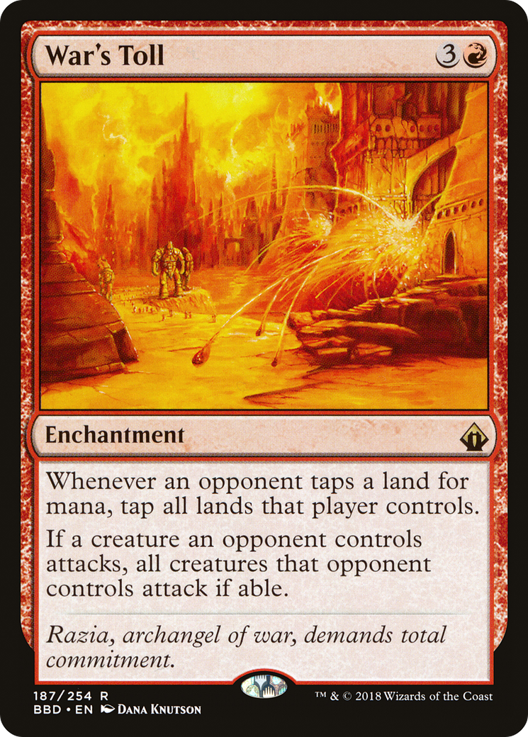 War's Toll [BBD-187]