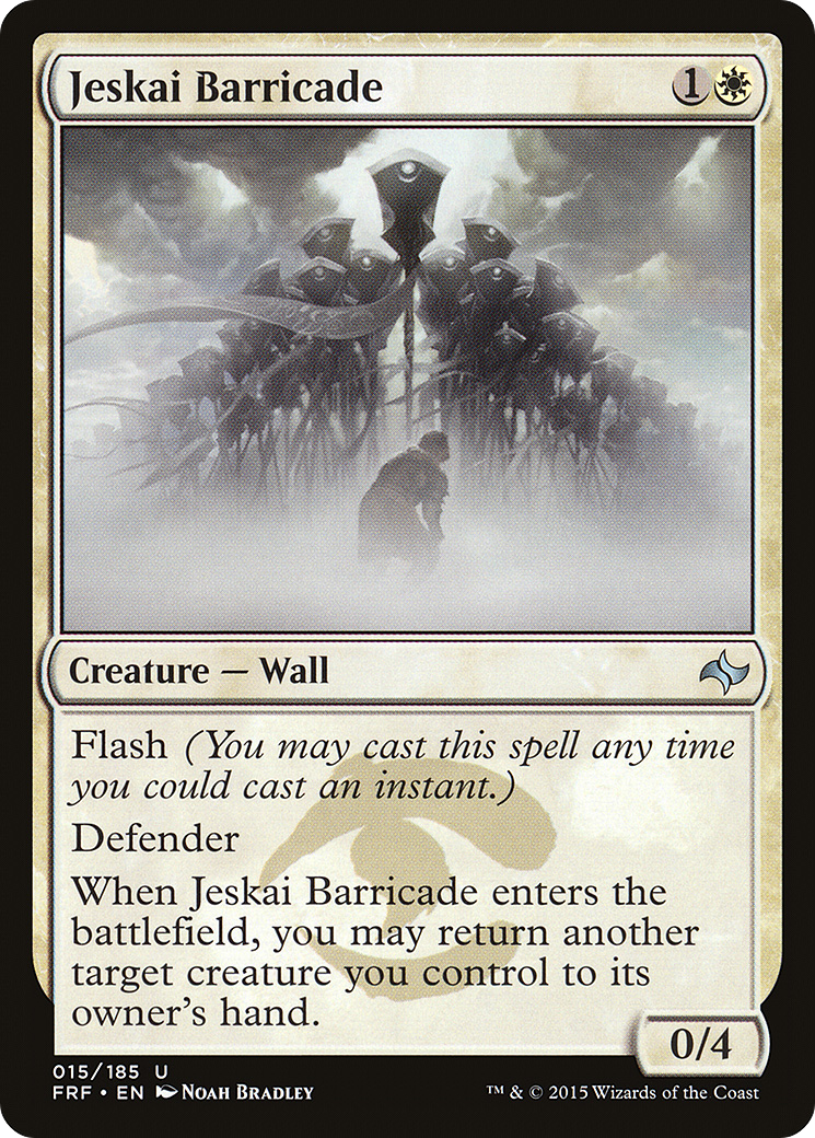 Jeskai Barricade [FRF-15]