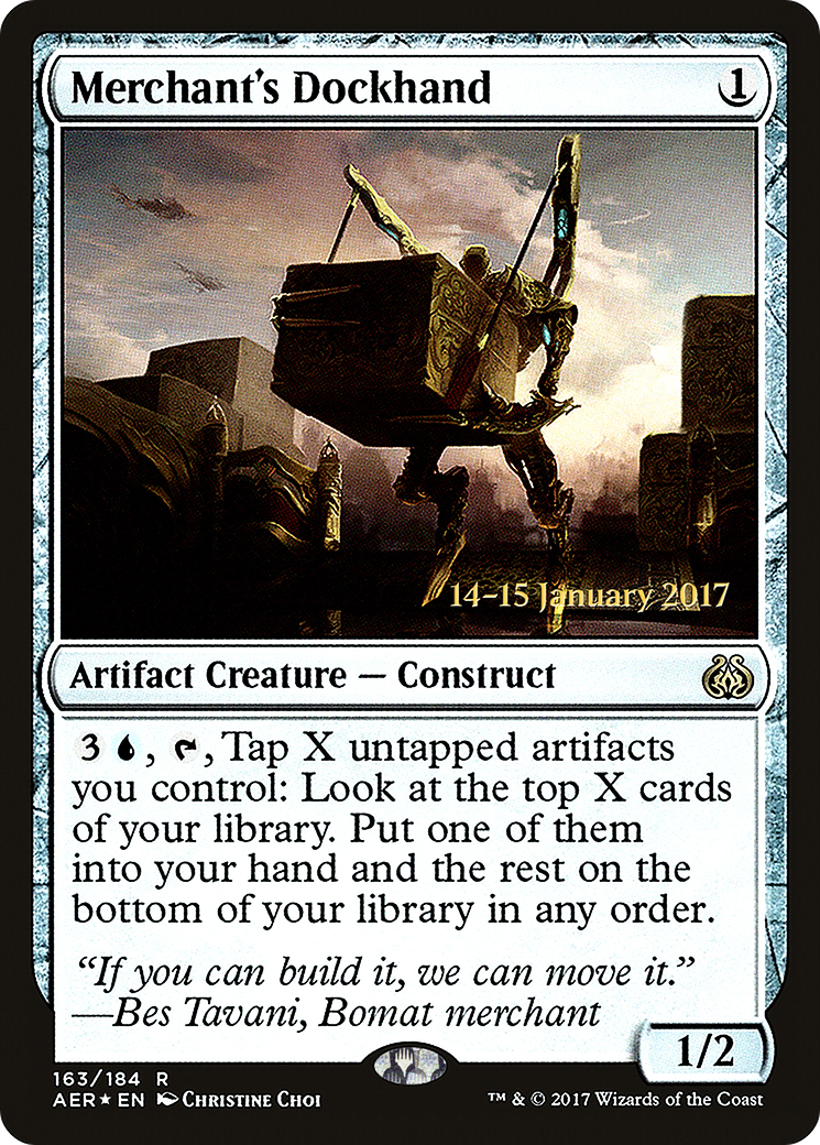 Merchant's Dockhand - Prerelease Promo [PAER-163s]