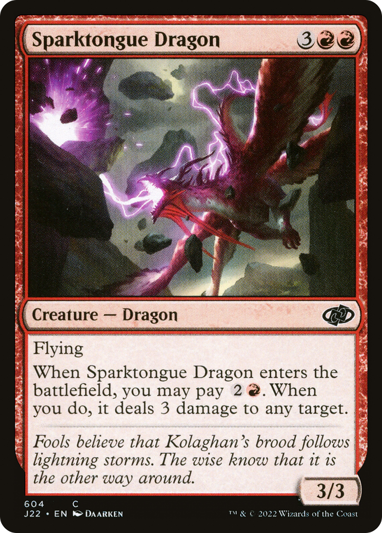 Sparktongue Dragon [J22-604]