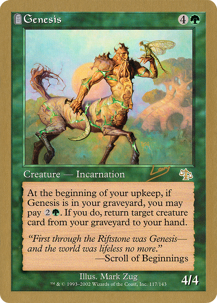 Genesis [WC02-rl117]