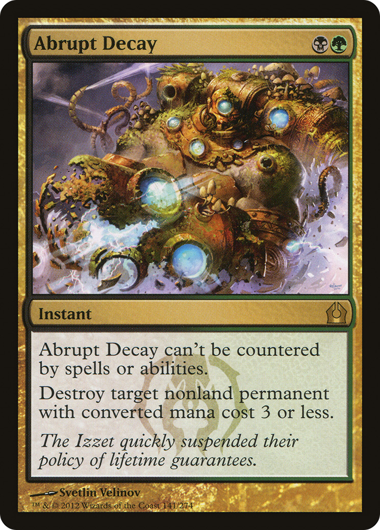 Abrupt Decay [RTR-141]