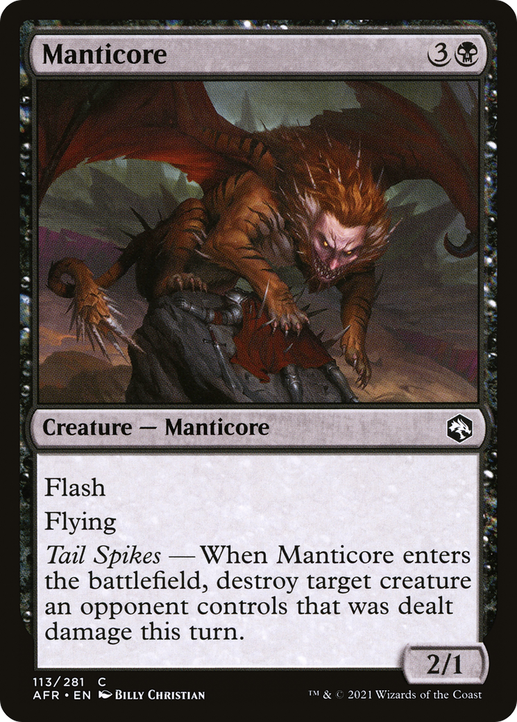 Manticore [AFR-113]