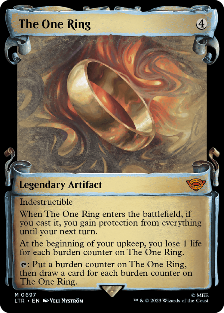 The One Ring - Scroll Showcase [LTR-697]