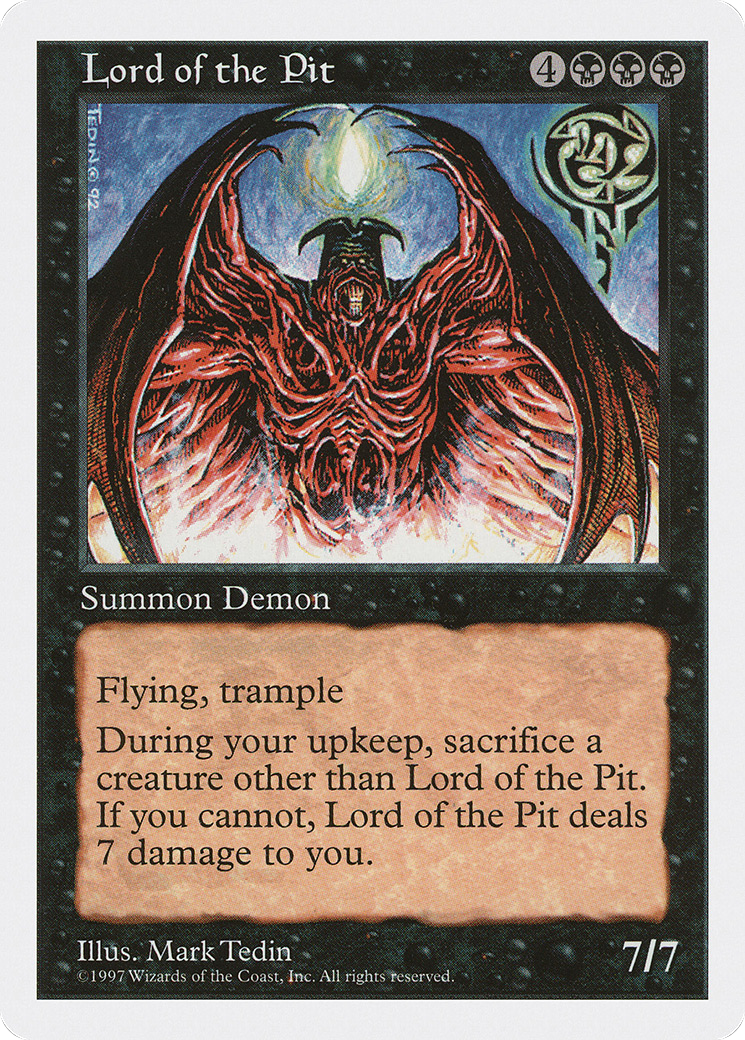 Lord of the Pit [5ED-174]