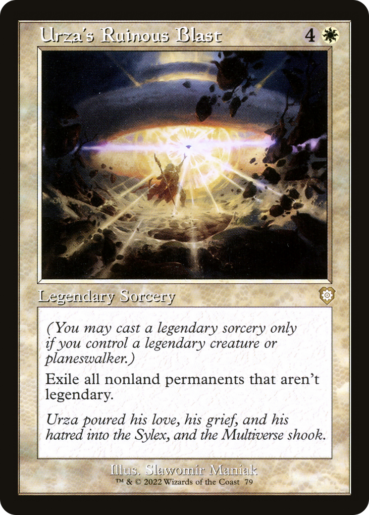 Urza's Ruinous Blast [BRC-79]