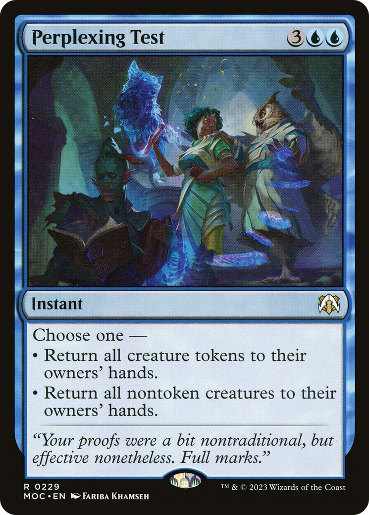 Perplexing Test [MOC-229]