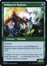 Invasion of Ixalan // Belligerent Regisaur - Prerelease Promo [PMOM-191s]