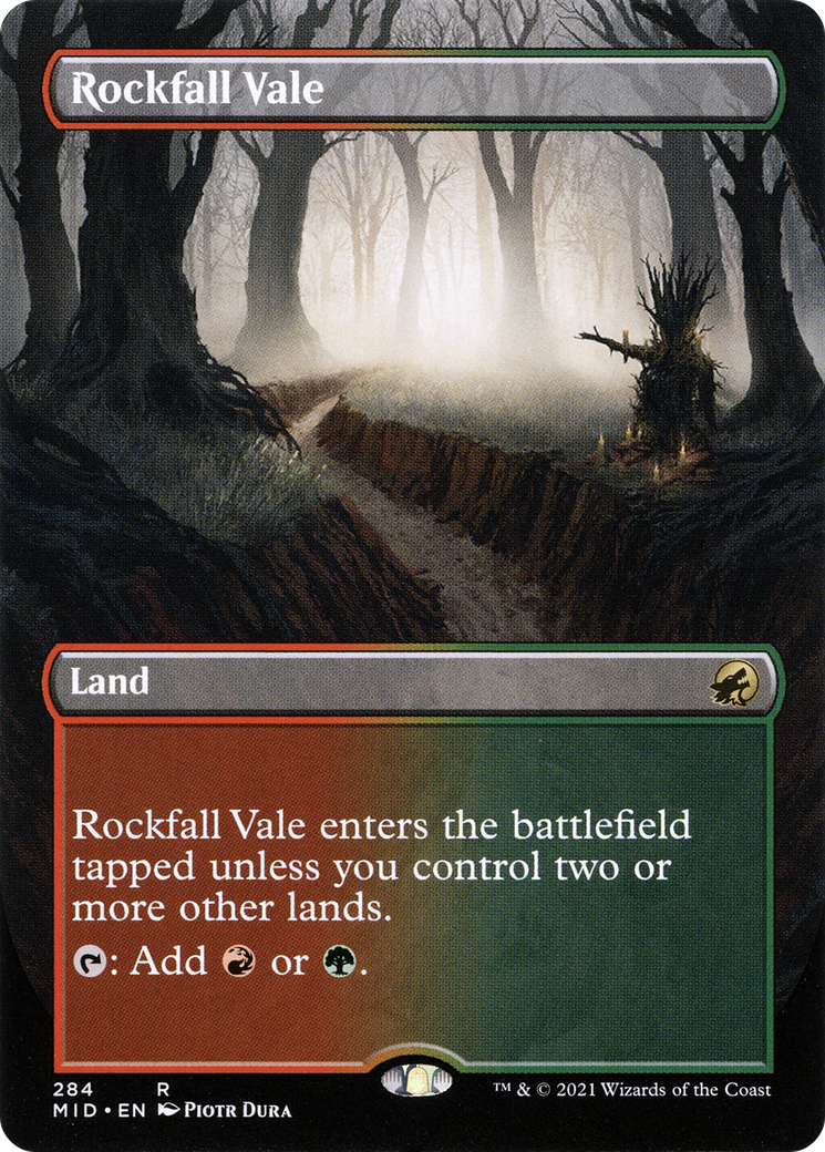 Rockfall Vale - Borderless - Full Art [MID-284]