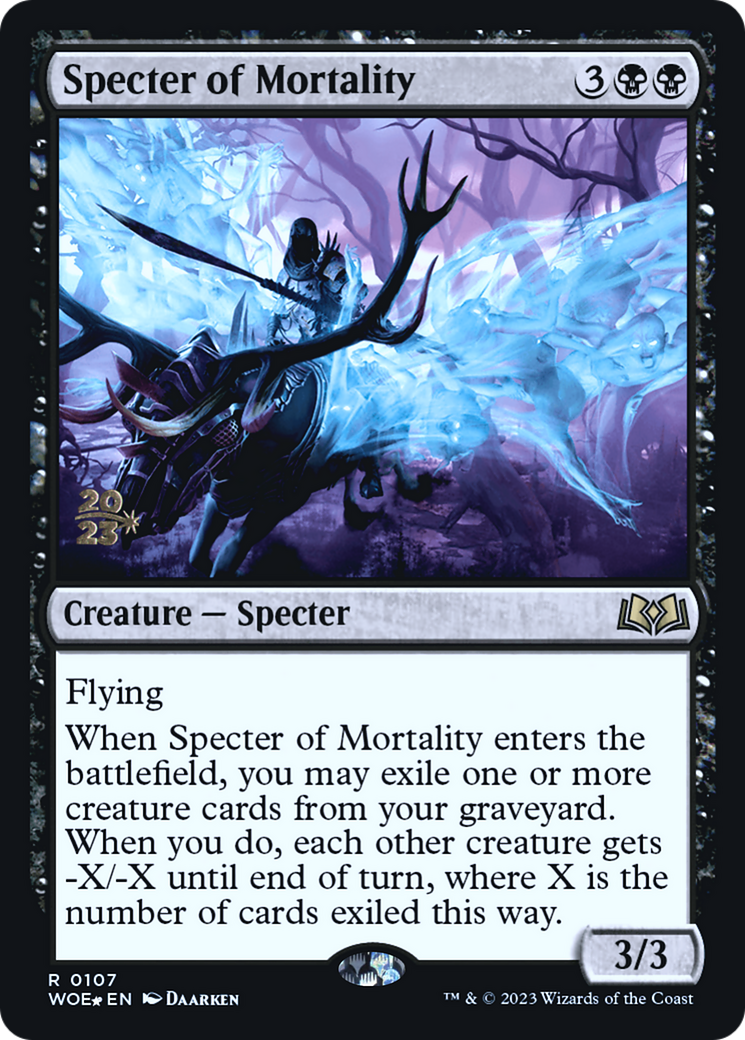 Specter of Mortality - Prerelease Promo [PWOE-107s]