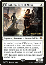 Kytheon, Hero of Akros // Gideon, Battle-Forged - Prerelease Promo [PORI-23s]