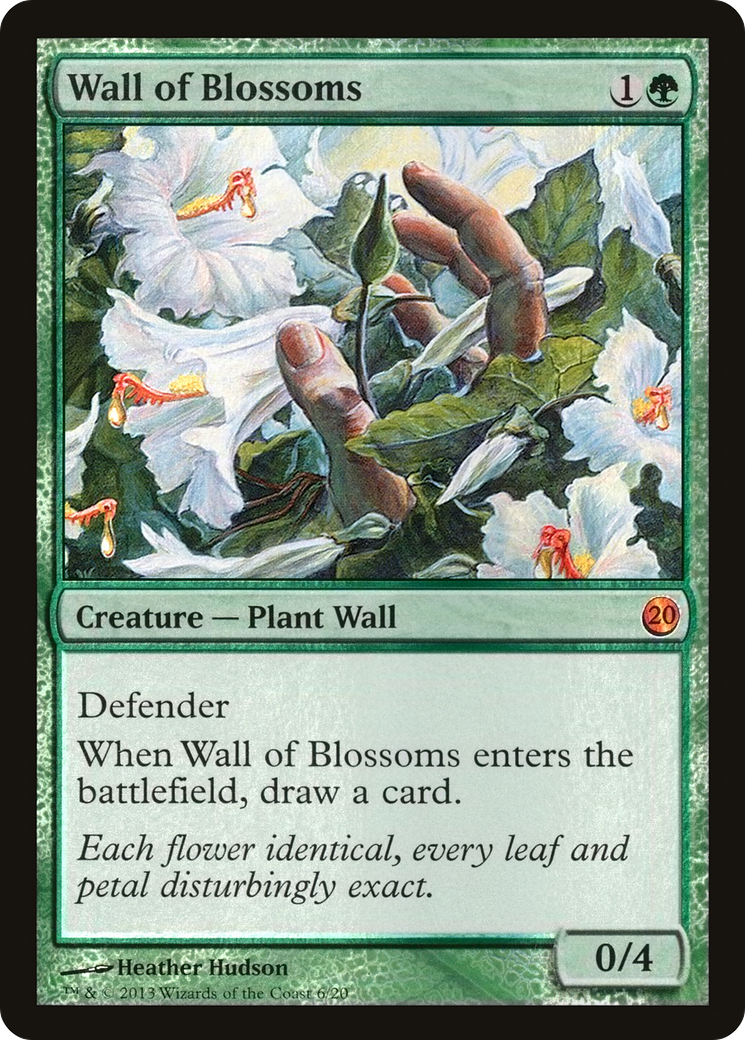 Wall of Blossoms [V13-6]