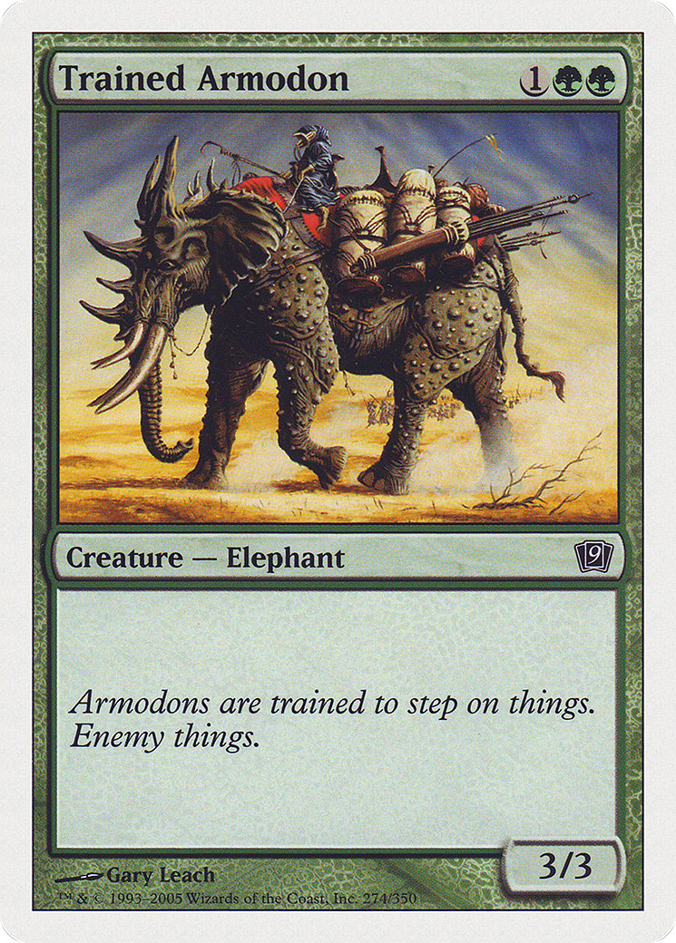 Trained Armodon [9ED-274]