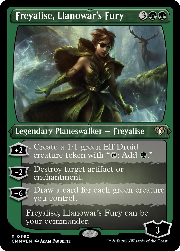 Freyalise, Llanowar's Fury [CMM-560]