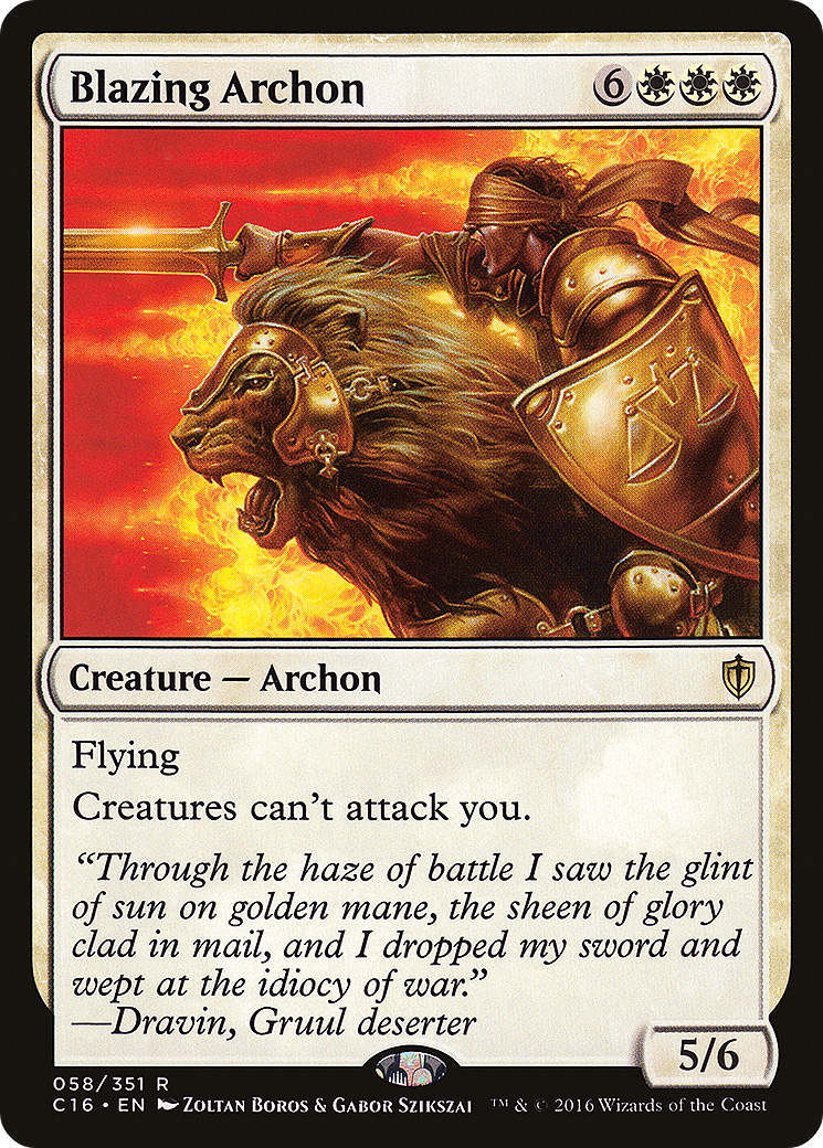 Blazing Archon [C16-58]