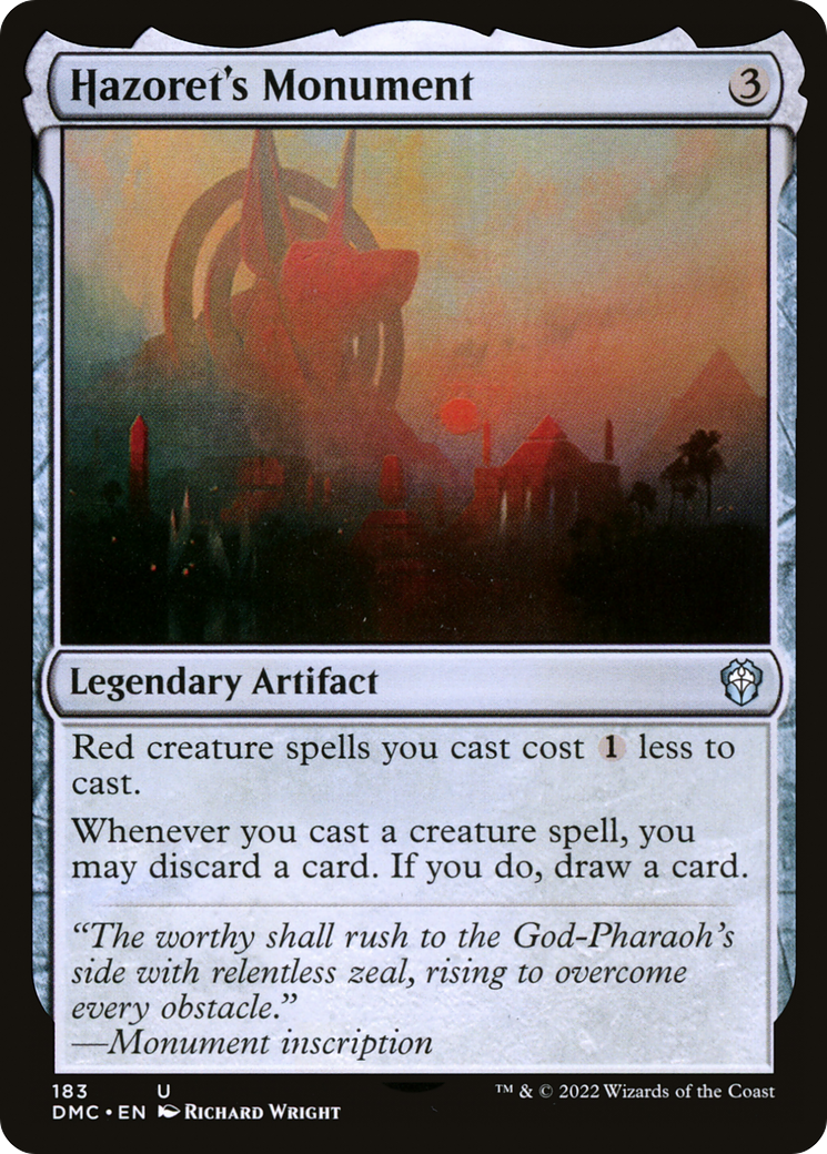 Hazoret's Monument [DMC-183]