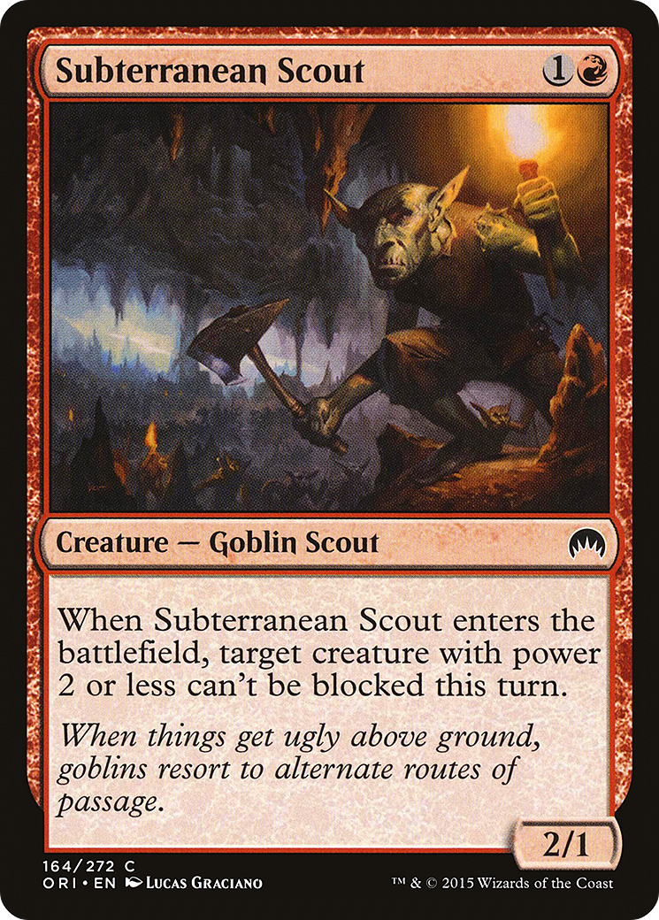 Subterranean Scout [ORI-164]
