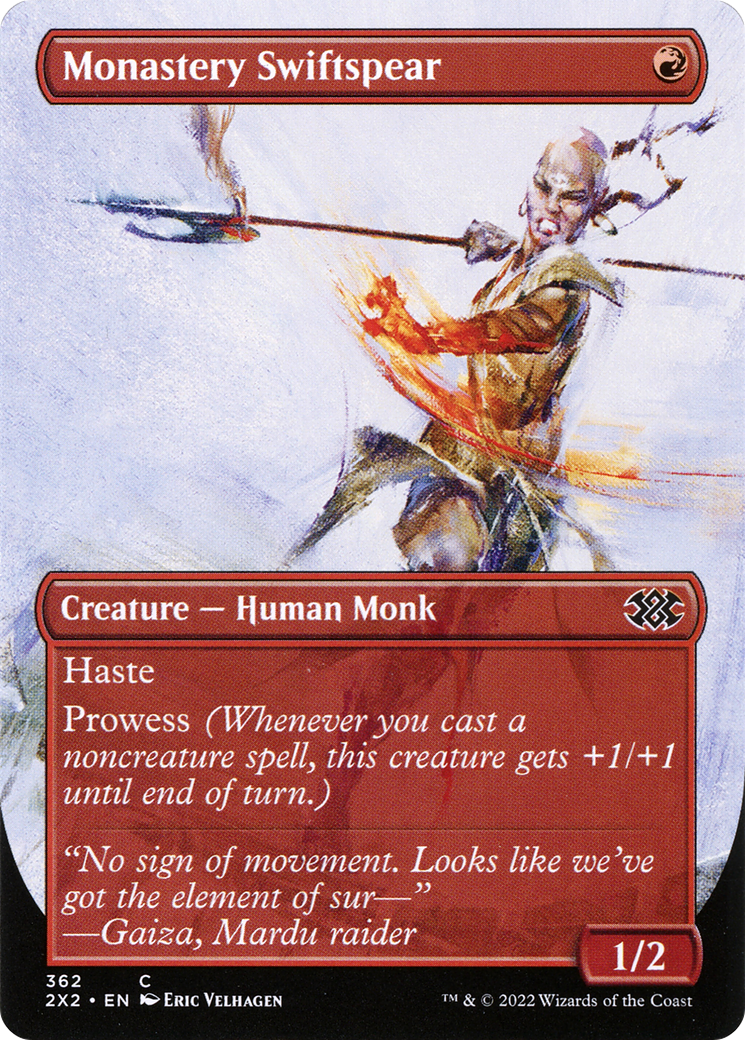 Monastery Swiftspear - Borderless [2X2-362]
